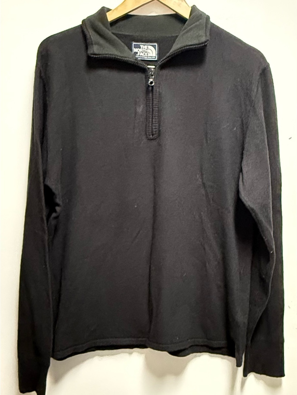 The North Face Men’s Black Half-Zip Sweater